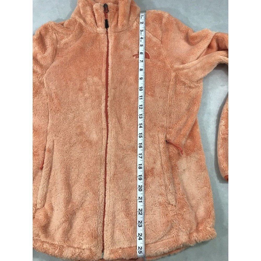 The North Face Osito 2 Full Zip Fleece Jacket Frosted Orange Coral Womens M READ - Picture 8 of 12